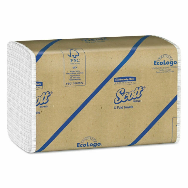 SCOTT 1510 C Fold Paper Towel - 2400 Count