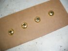 MORRIS MINOR - GEARBOX TUNNEL COVER SET OF 4 LONG ( 1'' ) BRASS SCREWS & WASHERS