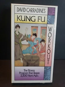 Vintage David Carradine's Kung Fu Workout, New, 1987 READ - Picture 1 of 3