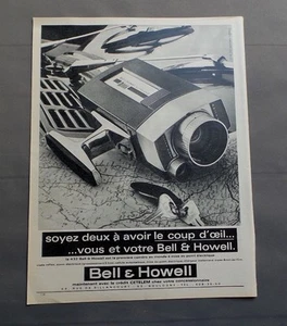 PUB PUBLICITE ANCIENNE ADVERT CLIPPING 040717 / CAMERA 432 BELL ET HOWELL LA PRE - Imagen 1 de 1
