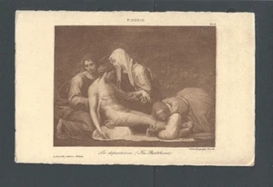 Post Card Religious Subjects Painted By Fra Bartolomeo Italian Artist - Picture 1 of 1