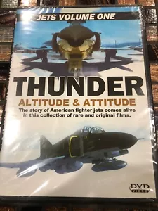 DVD Movie Fighter Jets Plane Pilots Volume One Thunder Altitude And Attitude - Picture 1 of 4
