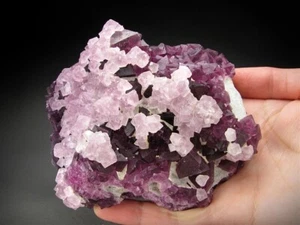 Purple Fluorite Crystals De'an Mine Jiangxi China - Picture 1 of 10