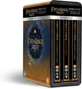 THE LORD OF THE RINGS TRILOGY - LIMITED EDITION 4K ULTRA HD STEELBOOK BRAND NEW - Picture 1 of 4
