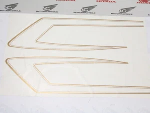 Kit de calcomanía dorada a rayas para tanque Honda CB750 Four F2 SuperSport tanque de combustible - Imagen 1 de 1