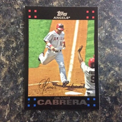 2007 Topps #546 Orlando Cabrera Angels - Image 1 of 2