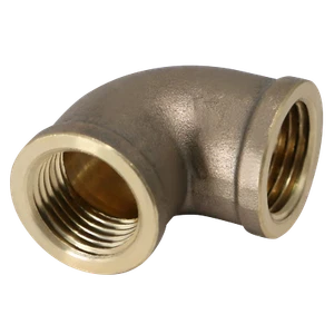 5 piezas XFITTING 1/2" FIP x 1/2" FIP codo, hembra NPT codo de latón, 90 grados - Imagen 1 de 5