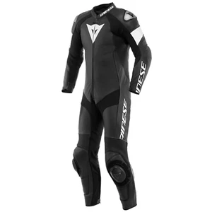 Dainese Tosa Leather Motorcycle Suit Perforated Black/White - Picture 1 of 14