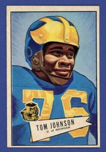 1952 Bowman Large Thomas Johnson Rc Rookie SP Short Print #90 EX MT