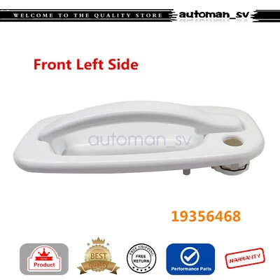 For GMC Yukon Yukon XL 1500 2500 2000 Door Handle Front Left Side Olympic White - Image 1 of 4