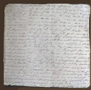 Really Great Paper, Vintage Script Cardstock, 2 x 12", Grunge, Old Book Page - Picture 1 of 1