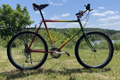 Bicicleta de montaña de colección VRC 1983 Ritchey Everest filete soldado, Rasta, 23”, rara Foto 1 de 4