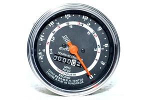 Fit Ford Tractor 5 Speed 500 600 700 800 900 2000 4000 Tractor Tachometer @24 - Picture 1 of 6