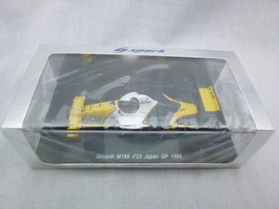Modelo fundido a presión Spark 1:43 F1 Minardi M189 #23 Paolo Barilla GP de Japón 1989 S4112 Foto 1 de 4