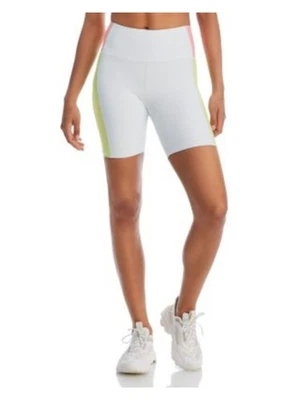 Pantalones Cortos AQUA ATLÉTICOS Para Mujer Blancos Bolsillos Medianos Compresión Bicicleta Cintura Alta XS Foto 1 de 4