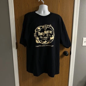 Ford Motor Company T-Shirt Detroit Piquette Plant schwarz 3XL XXXL - Bild 1 von 4