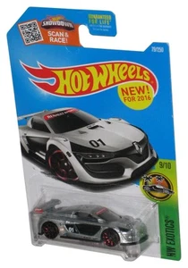 Hot Wheels HW Exotics 9/10 (2016) Silver Renault Sport R.S. 01 Car 79/250 - Picture 1 of 1