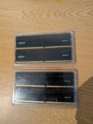 Crucial Pro 32GB DDR4-3200 UDIMM Memory - CP2K16G4DFRA32A - Image 1 of 3