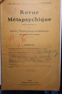 Revue métapsychique N°6- Année 1936 | Collectif | Etat correct - Picture 1 of 1