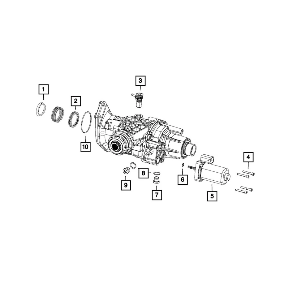 68408721AA Ventilación diferencial eje Mopar para Jeep Compass 2021 Foto 1 de 1