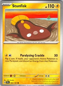 Stunfisk Common SV08: Surging Sparks 064/191 NM - Picture 1 of 1