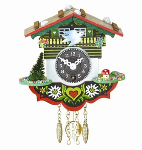 Black Forest Clock Swiss House TU 69 P NEW - Picture 1 of 1