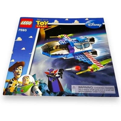 Lego Toy Story Buzz's Star Command Ship 7593 Booklet Only Building Instructions - Image 1 of 4