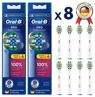 Oral-B Aufsteckbürsten Pro Tiefenreinigung 4/8 Stück NEU