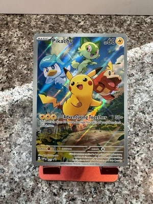 Pikachu 027 Sv: Scarlet & Violet Promo Cards Holo - Image 1 of 4