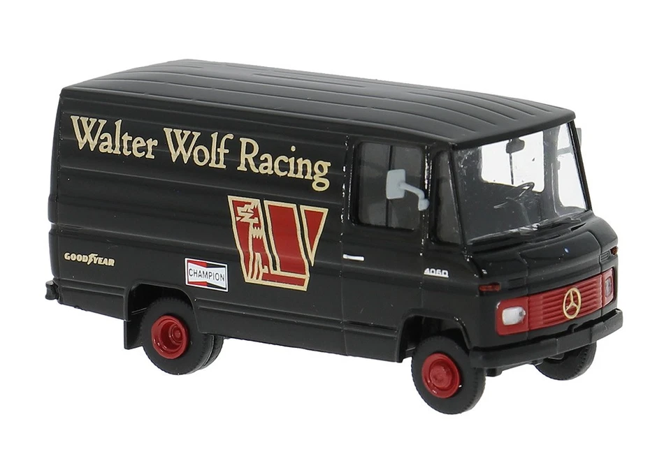 Brekina 36857 Mercedes-Benz L 406 D Kasten, Walter Wolf Racing, Bj.1967, 1:87 - Bild 1 von 1