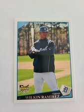 2009 Topps Baseball Card Wilkin Ramirez UH70 Rookie Card 