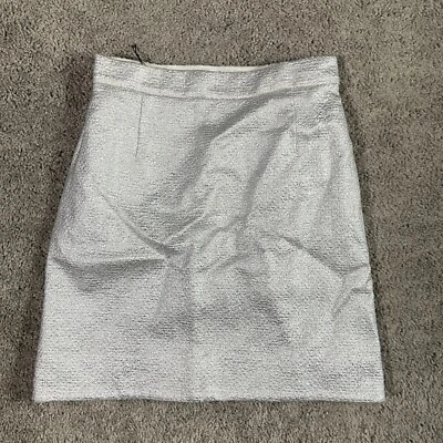 Minifalda ajustada brillante tallada para mujer tono plateado talla europea 36 aspecto metálico Foto 1 de 4