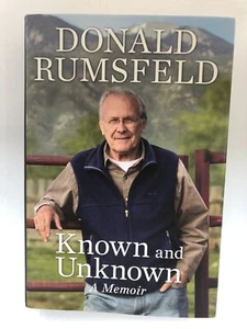Donald Rumsfeld Memoir (NEW Signed 1st Ed. & Print) Plus Rumsfeld's Rules - Picture 1 of 15