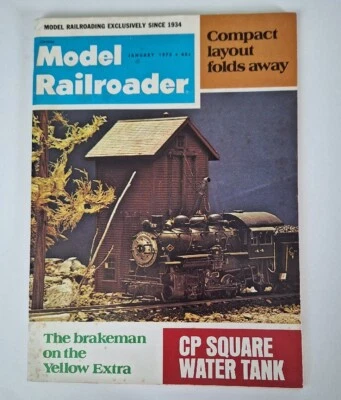 Model Railroader Magazine January 1973 - Image 1 of 2