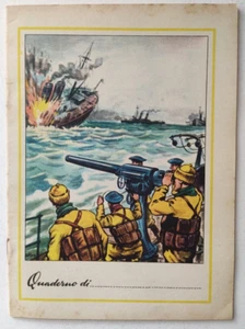 Quaderno Scuola Righe Battaglia Dello Jutland Sterziana (L1) - Picture 1 of 3