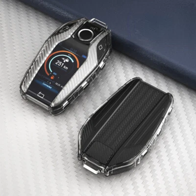 Transparent TPU Key Cover Case for BMW 530i 750i X3 X5 X7 Foto 1 de 4