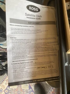Ross Portable Satellite Dish - Picture 1 of 6