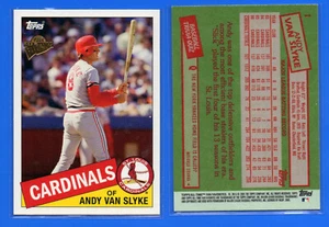 2005 Topps All-Time Fan Favorites Andy Van Slyke #1 - Picture 1 of 1