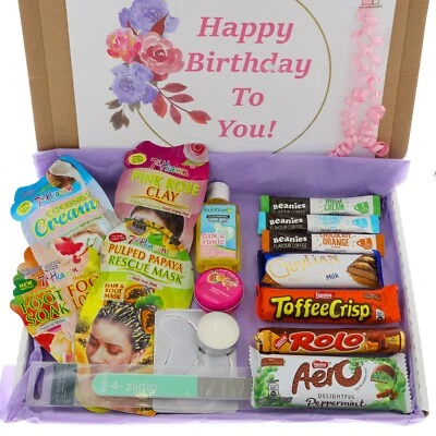 ALWAYS LOOKING GOOD Caja grande de golosinas para damas buzón de regalo para su cuidado personal cumpleaños