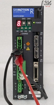 35010 SANYO DENKI AC SERVOSTEUERUNG, SANMOTION R RS1L01AZB00 - Bild 1 von 4