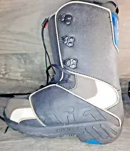 Kids Atomic AiA Snowboard Boots, Black & Gray, MP: 23, US:5, EUR:36, UK:4 - Picture 1 of 8