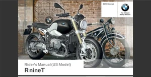 BMW R nineT 2016 modelo EE. UU. manual del propietario (reimpresión) - Imagen 1 de 3