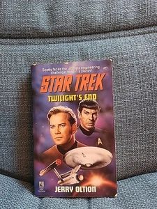 Star Trek Twilight's End Paperback Novel #77 Jerry Oltion 1996 1st Printing - Picture 1 of 4