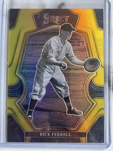 2023 Panini Select Rick Ferrell Premier Level GOLD 8/10