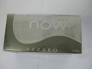 AZZARO NOW by LORIS AZZARO 1.7 oz 50 ml EAU DE TOILETTE SPRAY MEN NEW IN BOX - Picture 1 of 4