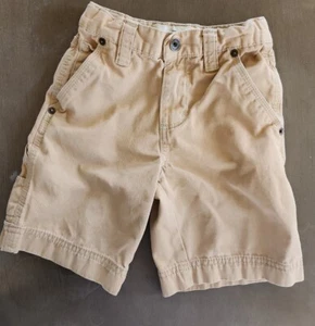Cherokee Carpenter Fit Boy's Size 4 Khaki Shorts, Pockets - Picture 1 of 3