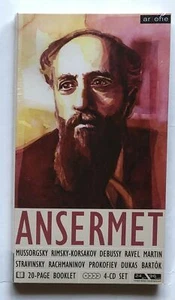 Ernest Ansermet London Symph Orch Works By Mussorgsky Debussy CD New Sealed 4CD - Picture 1 of 1