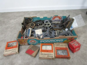 Huge lot of NOS Carburetor Base Gasket Assorted parts vtg Carburetors spacers - Bild 1 von 8