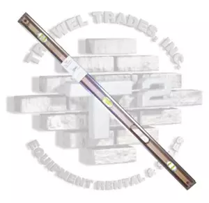 CRICK LEVEL 3ply Wood Masonry Level Green Vials - 48" 42" 36" 24" 18" 12" 8" - Picture 1 of 18