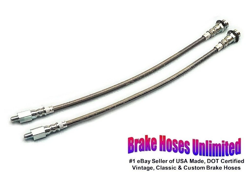 MANGUERAS DE FRENO DELANTERAS INOX FORD Thunderbird 1962 1963 1964 Foto 1 de 1
